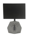 ANIMI lampa gabinetowa 1x40W E14 jasny szary
