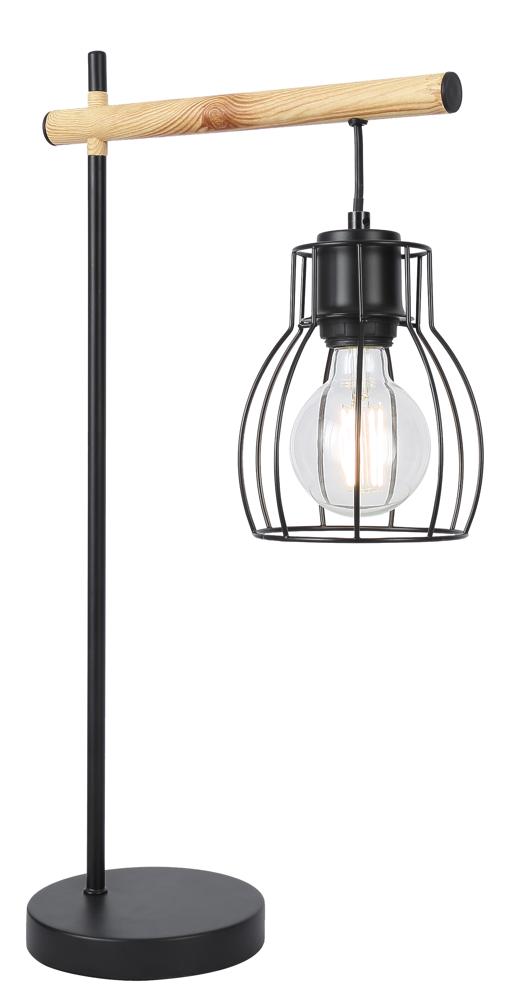 BERNITA lampa gabinetowa 1x60W e27czarny