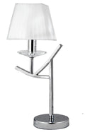 VALENCIA lampa 1x40W E14 chrom h-45