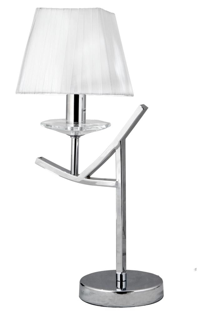 VALENCIA lampa 1x40W E14 chrom h-45
