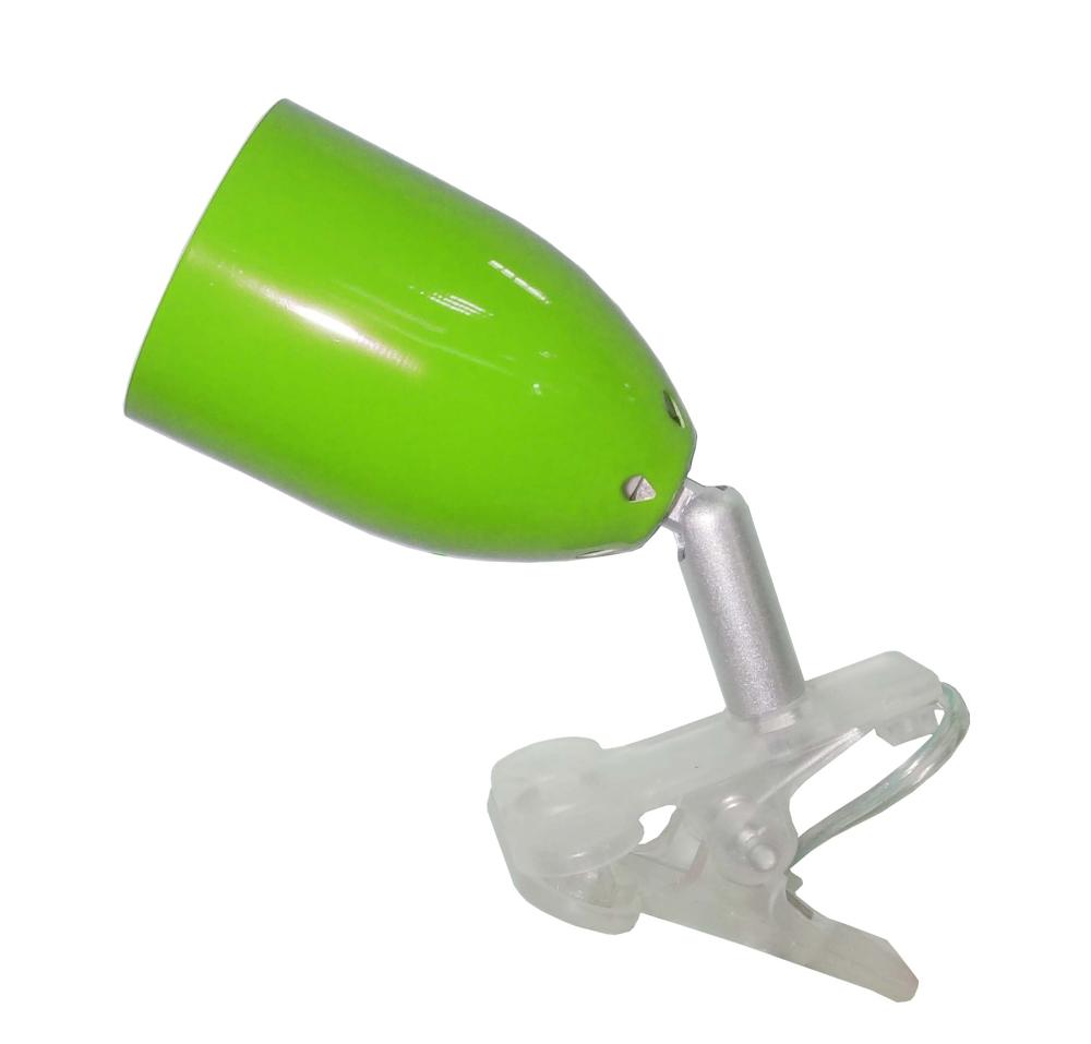 LED CLIP lampa klips 1x3W LED zielona