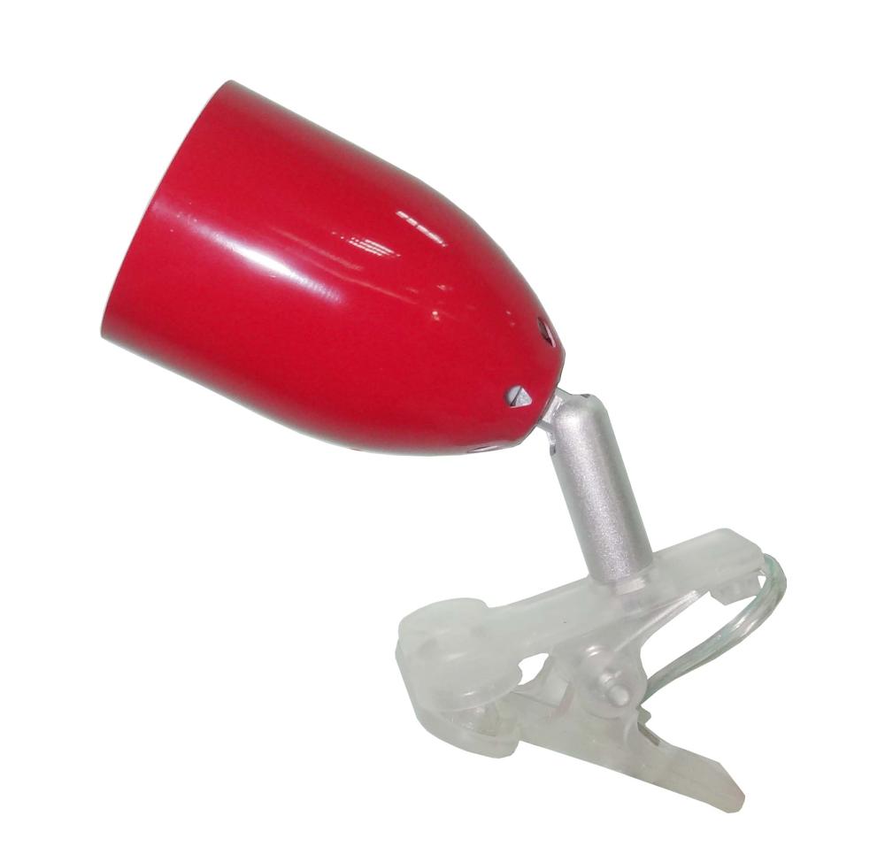 LED CLIP lampa klips 1x3W LED czerwona