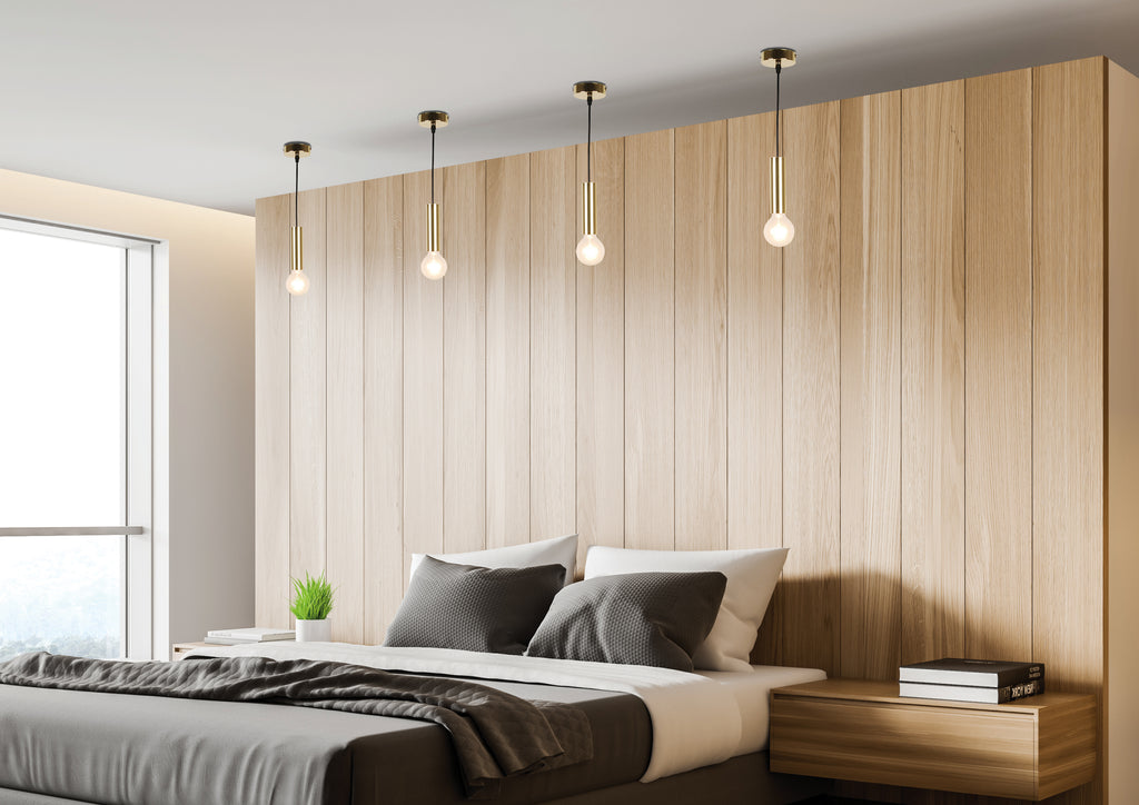 lampa wisząca dallas 142 mm 1 złoty
