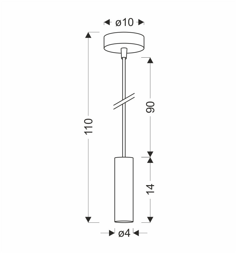 lampa wisząca dallas 142 mm 1 złoty