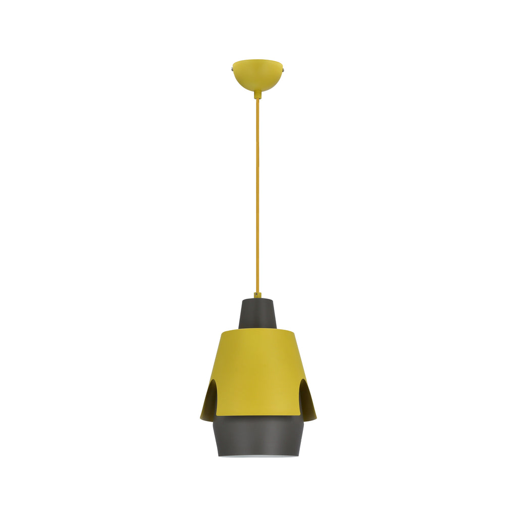 lampa wisząca falun 1 żółty