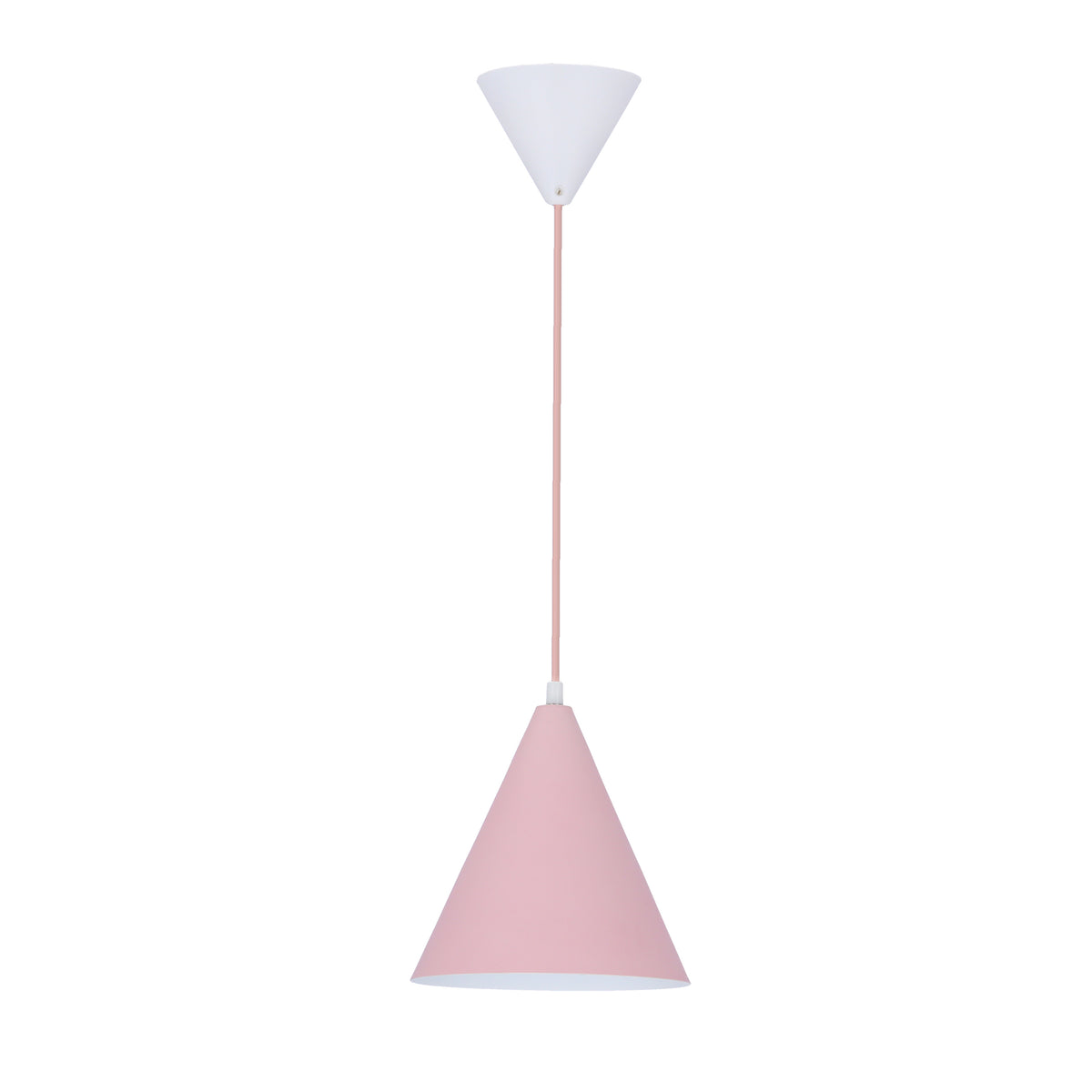 lampa wisząca voss 1 różowy