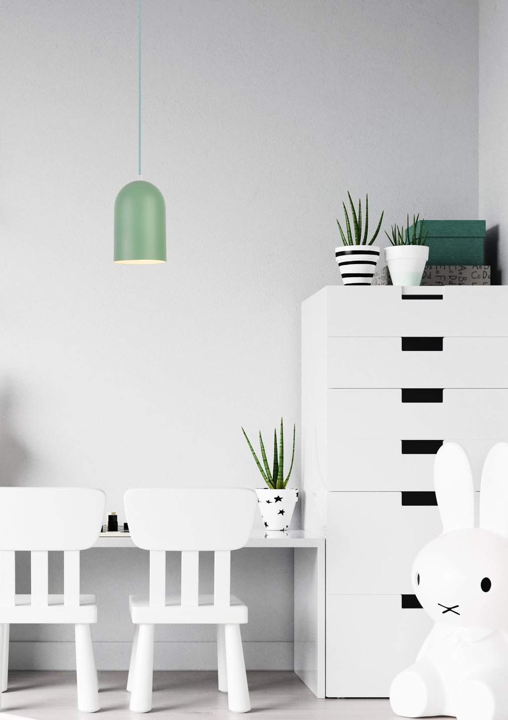 lampa wisząca oss 1 zielony