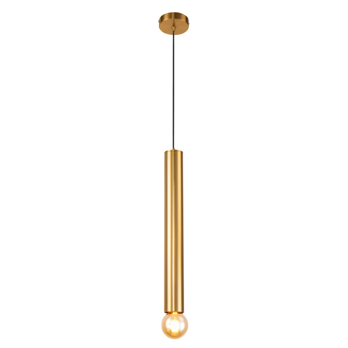 LAMPA WISZĄCA AUSTIN, SLIM 500 mm 1 ZŁOTY