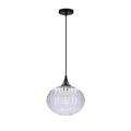 LAMPA WISZĄCA EXETER 240mm 1 CZARNY
