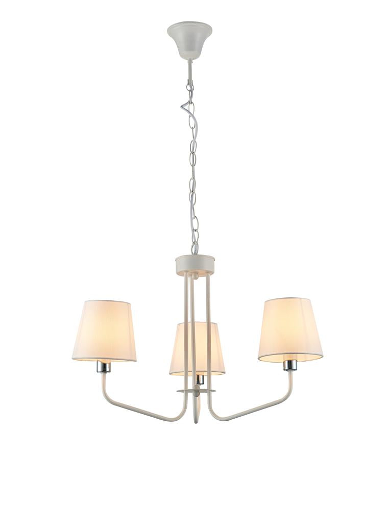 lampa wisząca york 3 biały
