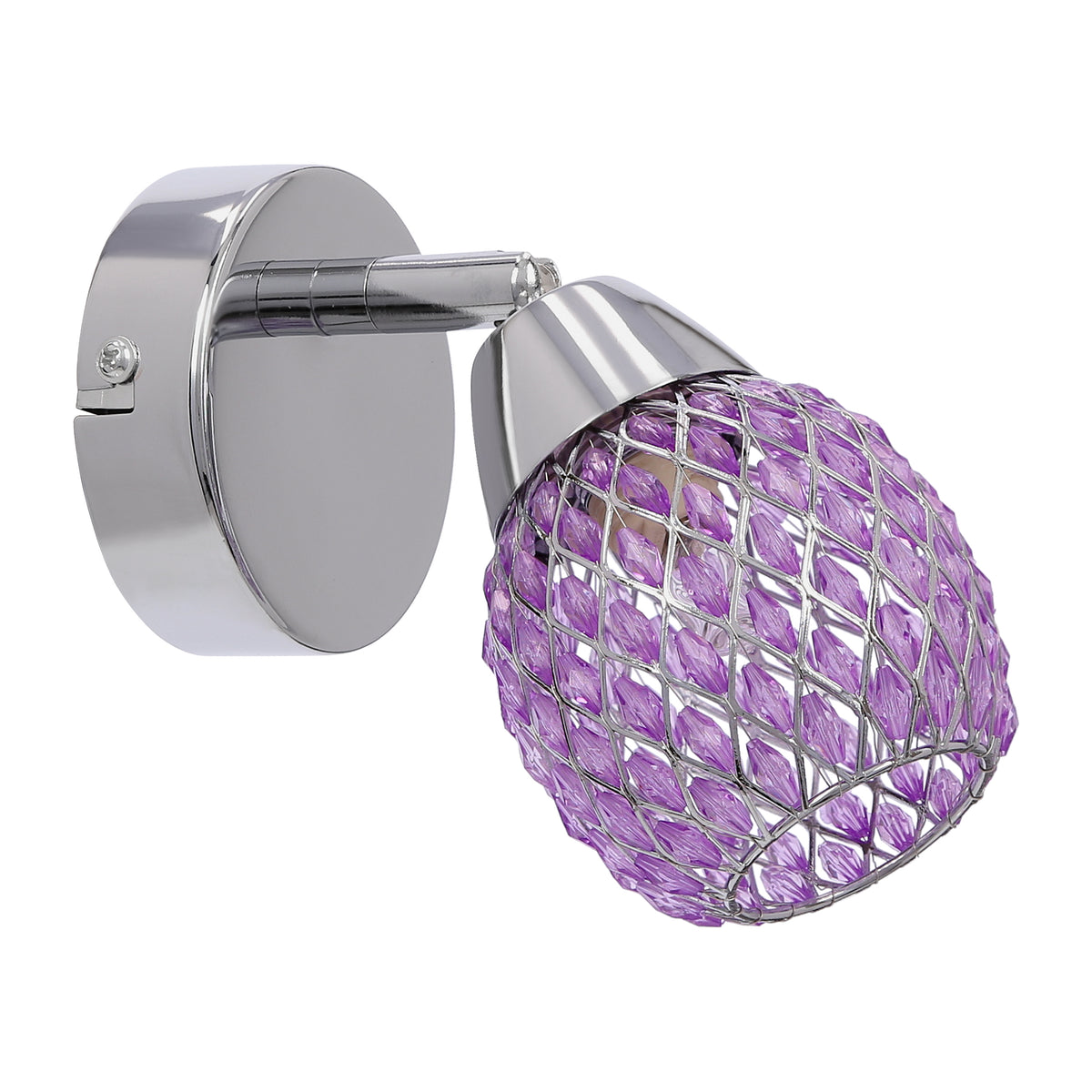 CLEAR lampa kinkiet 1x40W G9 fiolet