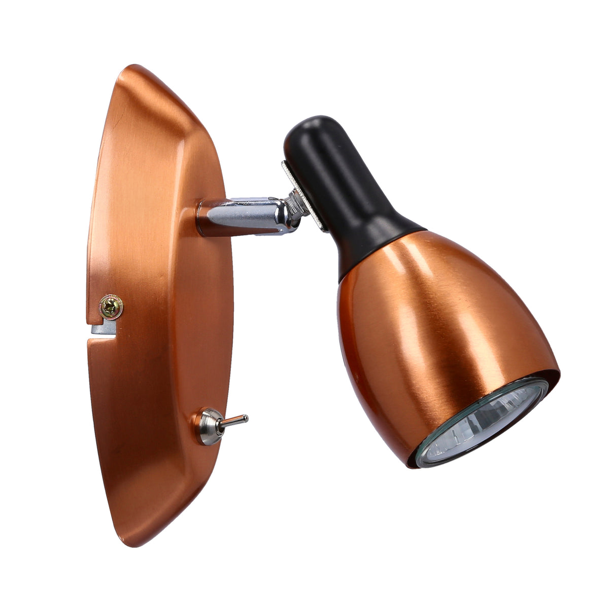 CROSS lampa kinkiet 1x50W GU10 miedziany