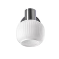 Kinkiet ANDRUS chromowy 1x40W E14 elegancka lampa ścienna klasyczna do salonu sypialni przedpokoju garderoby oświetlenie dodatkowe