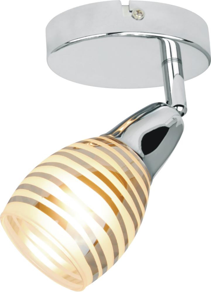 JUBILAT lampa kinkiet 1x10W E14 LED chrom
