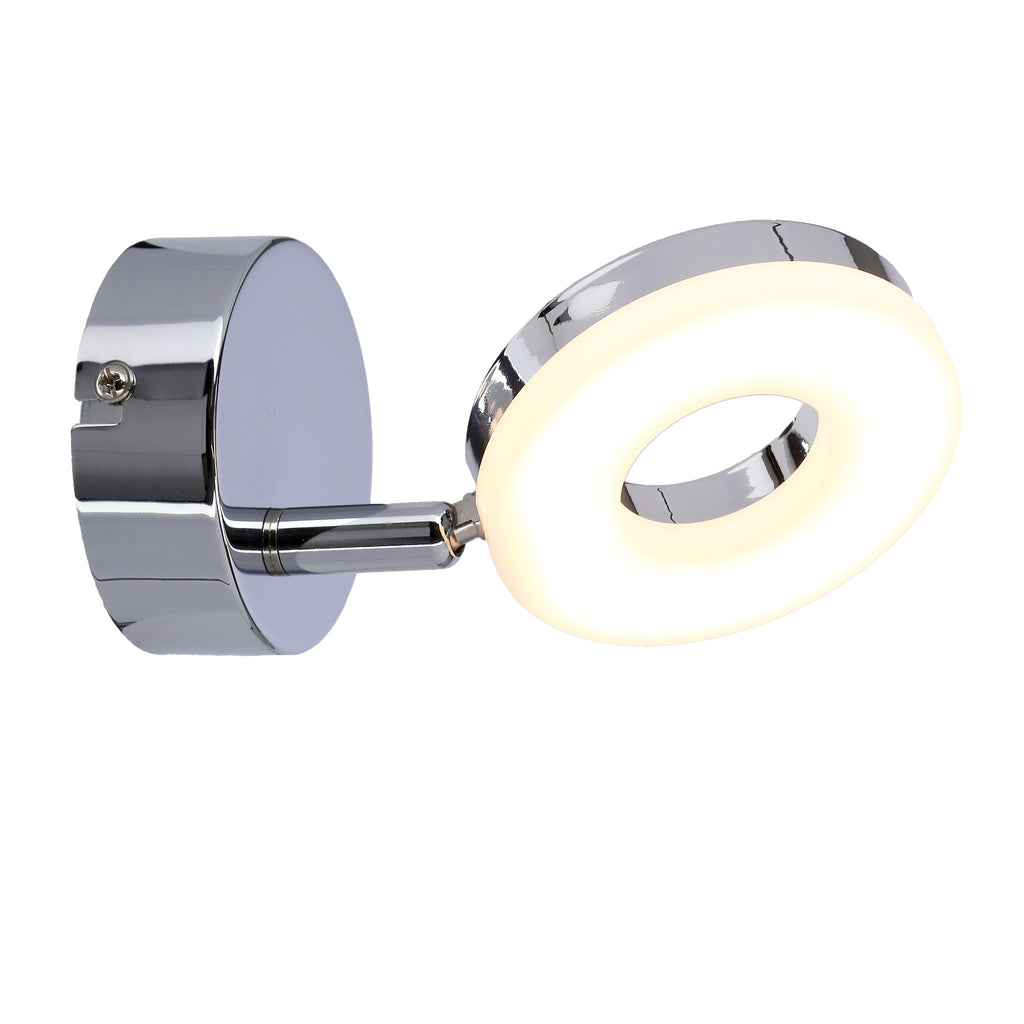 THEMA lampa kinkiet 1x5W LED chrom