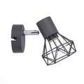 VERVE lampa kinkiet 1x40W E14 matowy szary