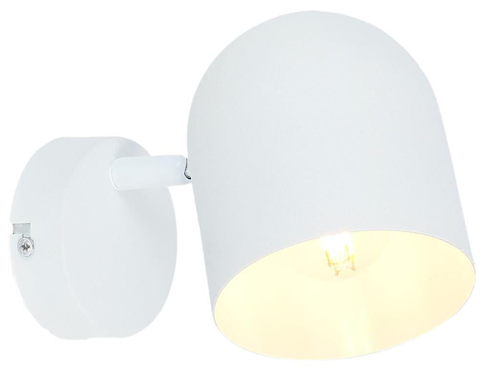 AZURO lampa kinkiet 1x40W E27 biały