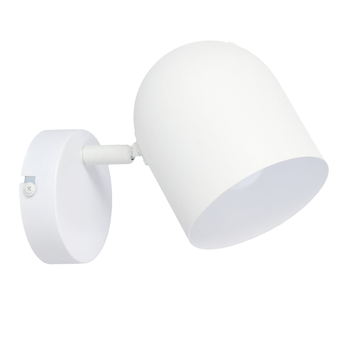 AZURO lampa kinkiet 1x40W E27 biały