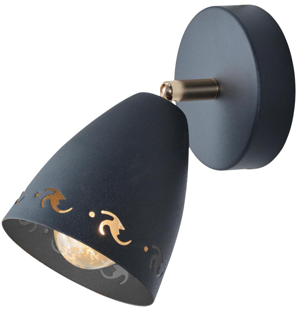 COTY lampa kinkiet 1x40W E14 czarny