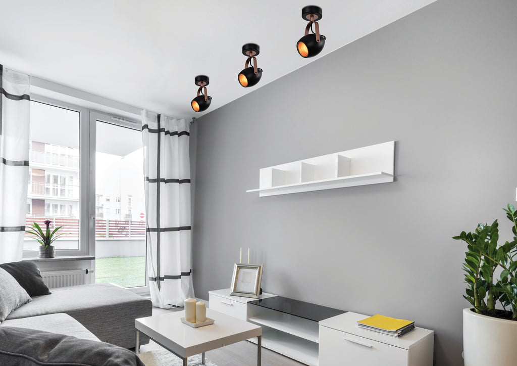 Anica lampa kinkiet czarny 1x40W E14 odbłyśnik złoty