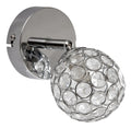 STARLET lampa kinkiet 1x40W G9 chrom/transparent