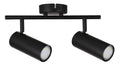 Colly lampa sufitowa czarny 2x15W GU10 klosz czarny
