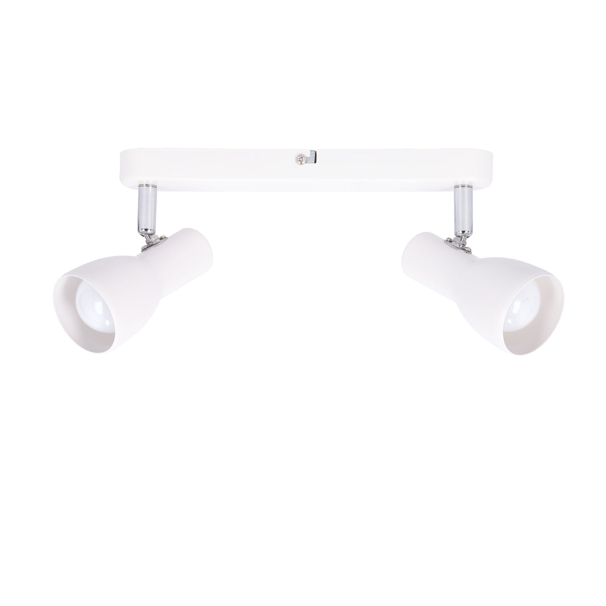 PICARDO lampa sufitowa listwa 2x40W E14 biały mat