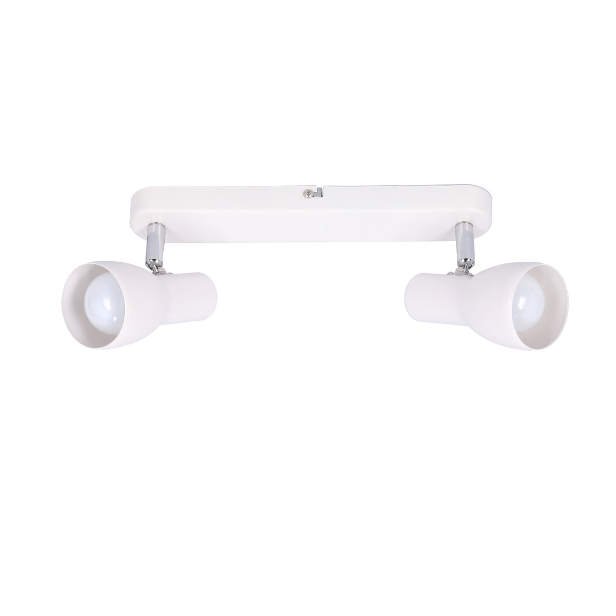 PICARDO lampa sufitowa listwa 2x40W E14 biały mat