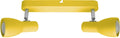 PICARDO lampa sufitowa listwa 2x40W E14 musztardowy