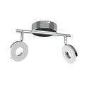 THEMA lampa sufitowa listwa 2x5W LED chrom