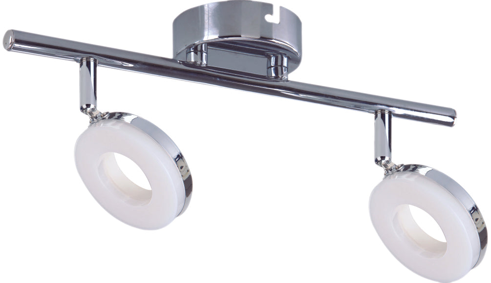 THEMA lampa sufitowa listwa 2x5W LED chrom