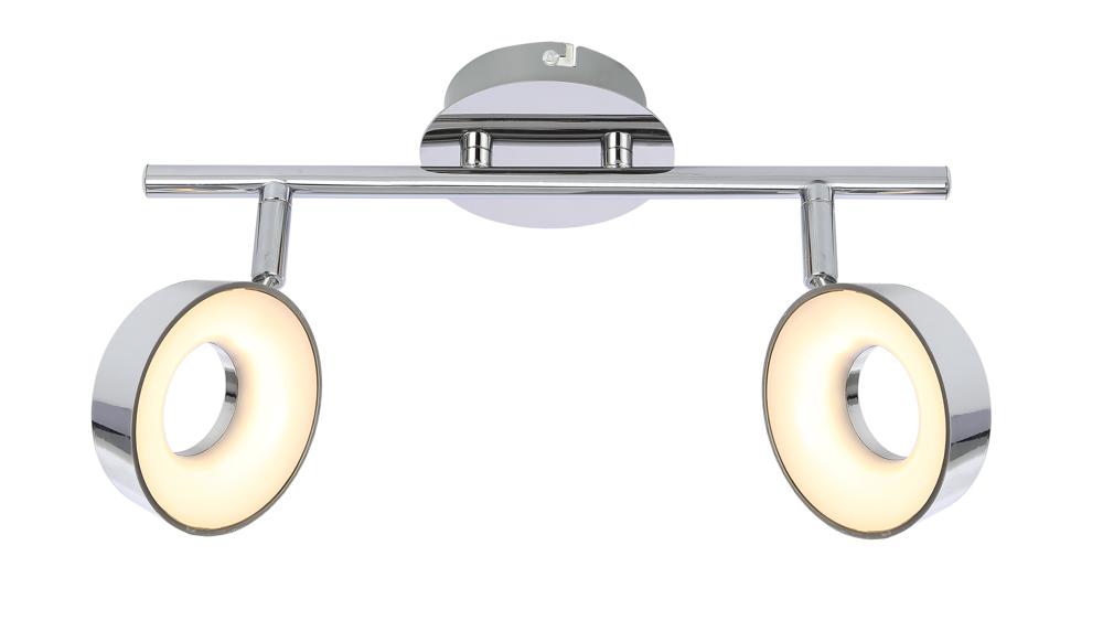 ISLA lampa sufitowa listwa 2x4W LED chrom 3000k