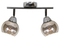 FORT lampa sufitowa listwa 2x10W E14 LED chrom