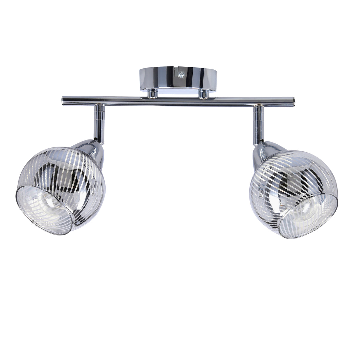 FORT lampa sufitowa listwa 2x10W E14 LED chrom