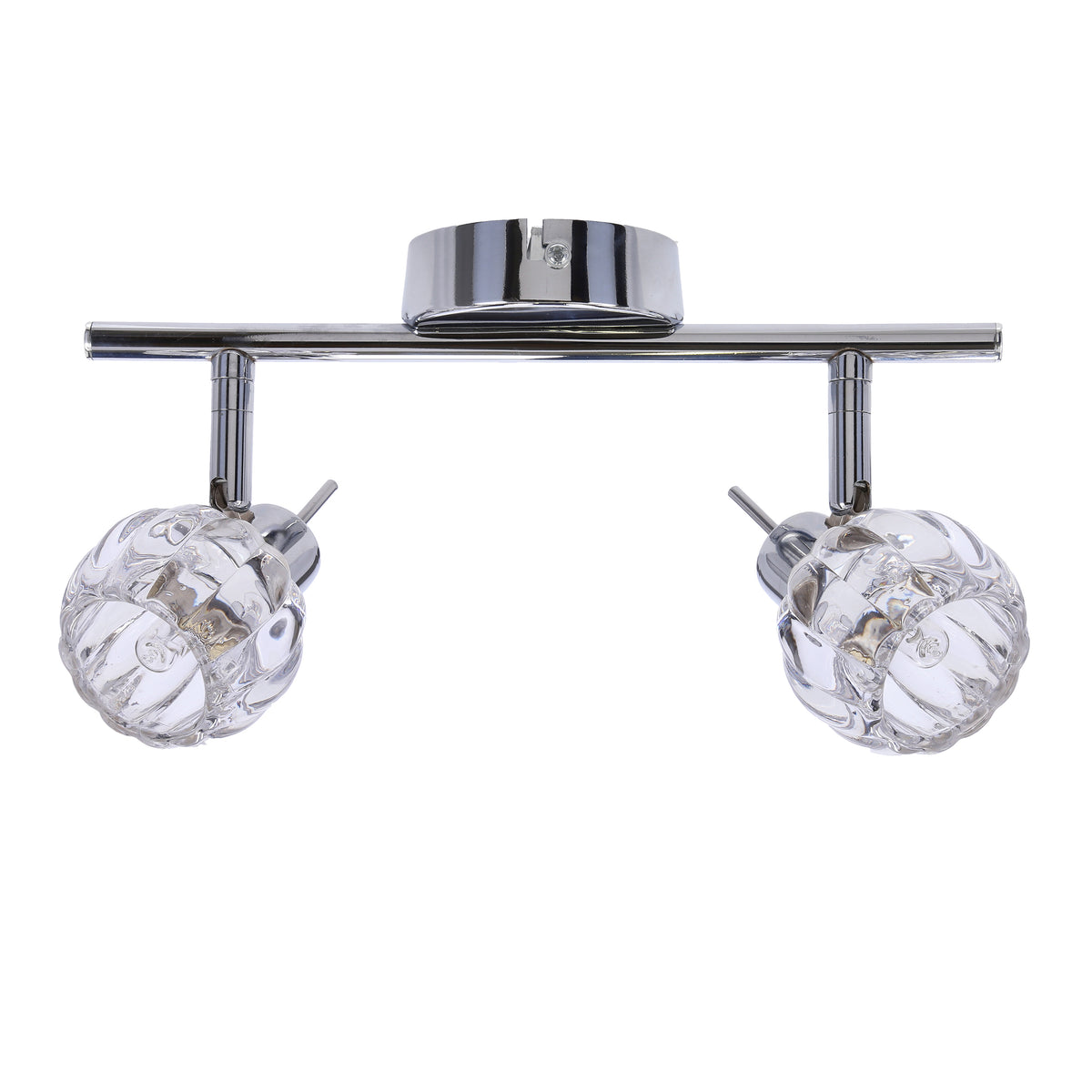 BOMBOLA lampa sufitowa listwa 2x40W G9 chrom bez żarówek