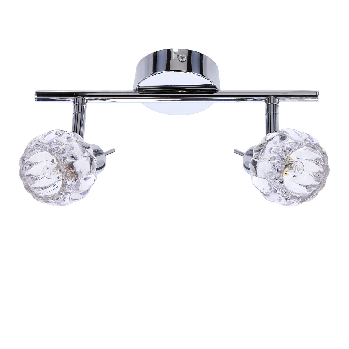 BOMBOLA lampa sufitowa listwa 2x40W G9 chrom bez żarówek