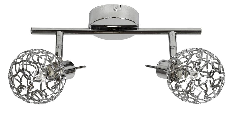 lampa puzzle listwa 2x40W G9 chrom