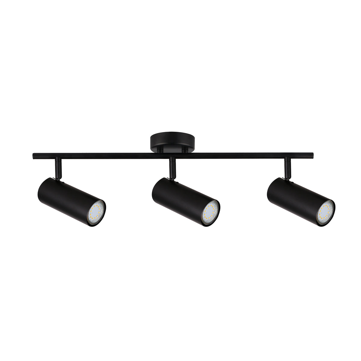 Colly lampa sufitowa czarny 3x15W GU10 klosz czarny
