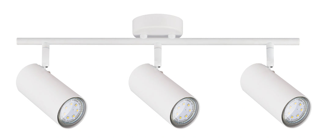 Colly lampa sufitowa biały 3x15W GU10 klosz biały