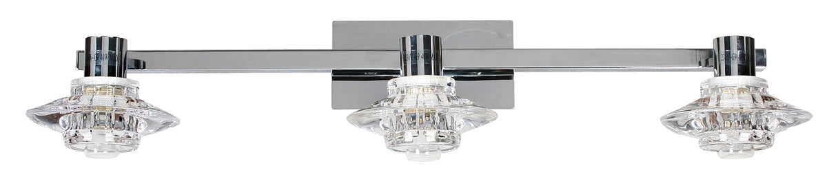 L&H RASTEK listwa 3x40W G9 chrom