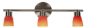 DROPS listwa 3*40W G9 nikiel mat rainbow