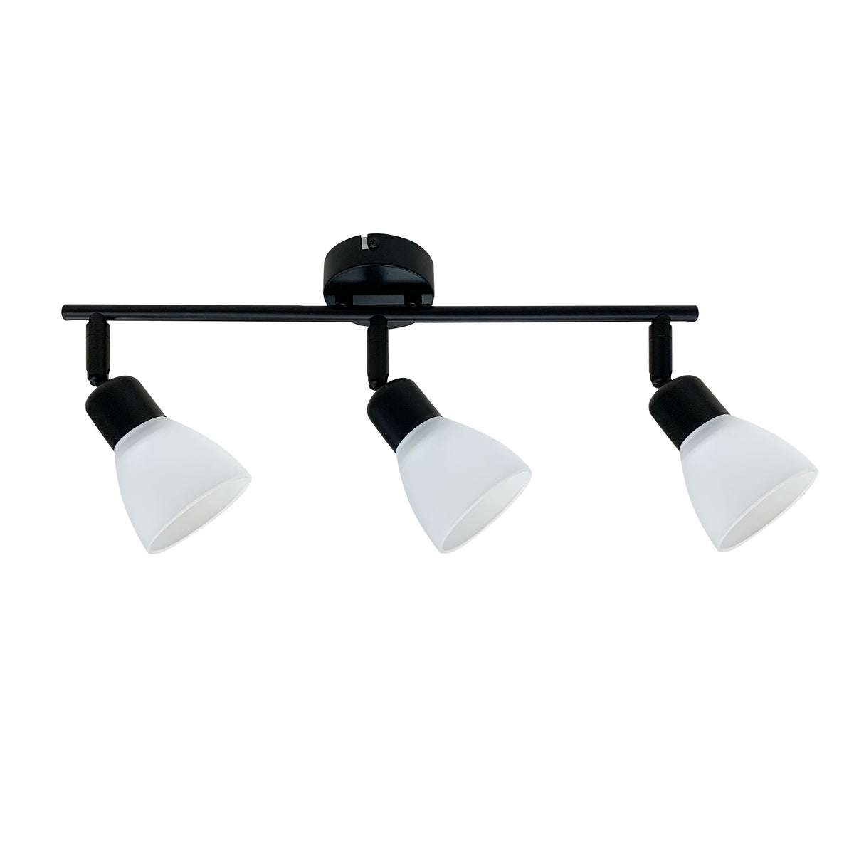 Lampa sufitowa COSTA czarna 3x40W E14 nowoczesne oświetlenie do salonu kuchni sypialni