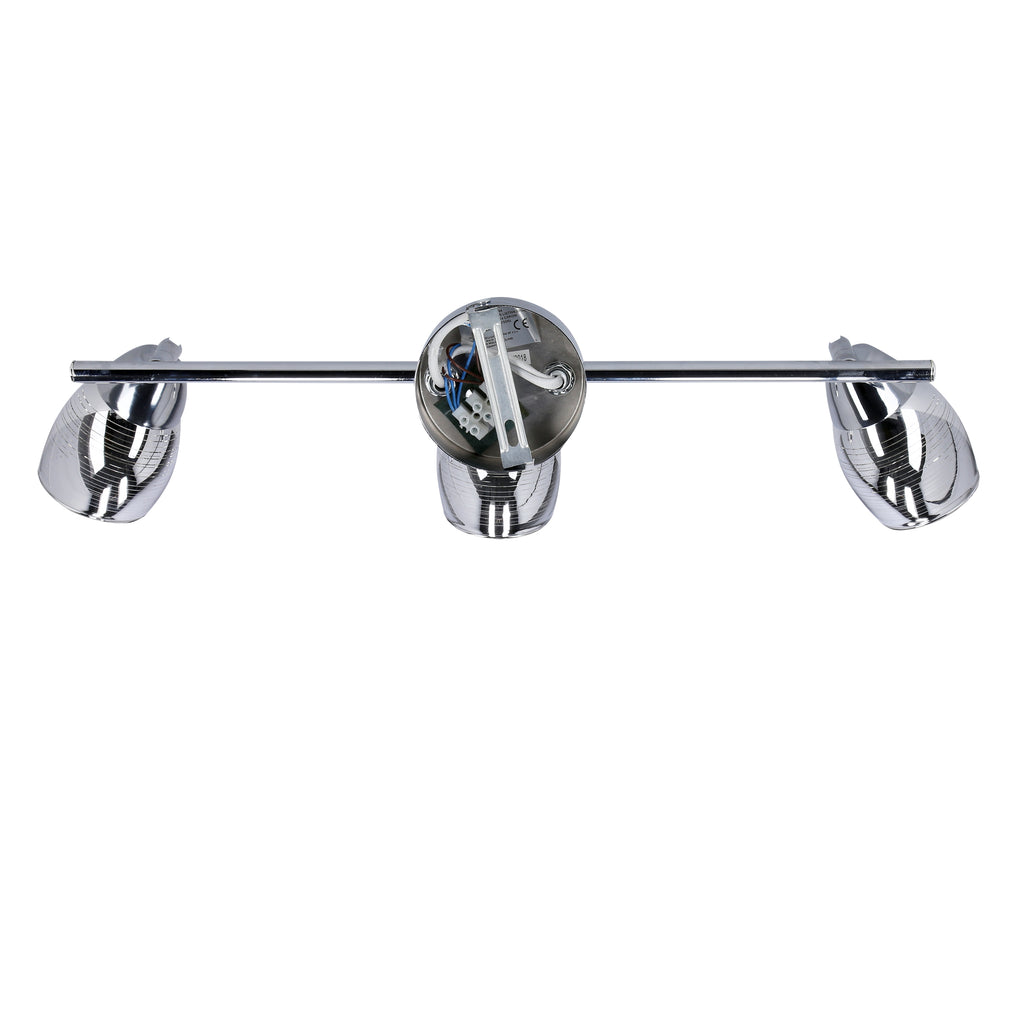 MILTON lampa sufitowa listwa 3x10W E14 LED chrom