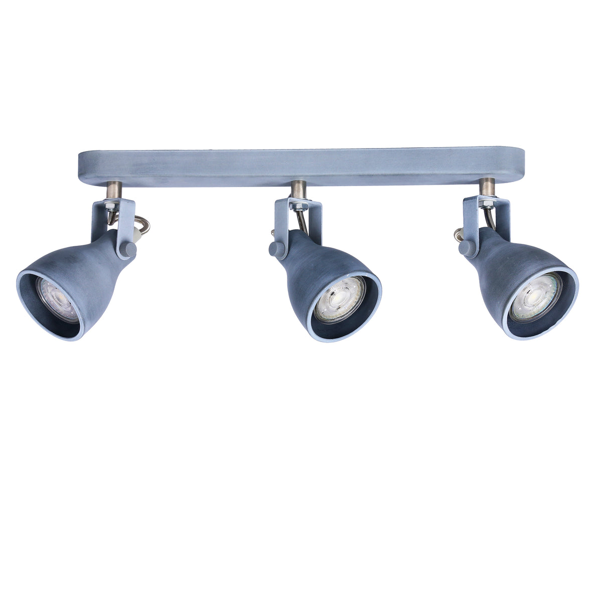 ASH lampa sufitowa listwa 3x40W GU10 szary mat