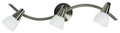 SELIA lampa sufitowa listwa 3x40W G9 nikiel mat/chrom biały (bż)