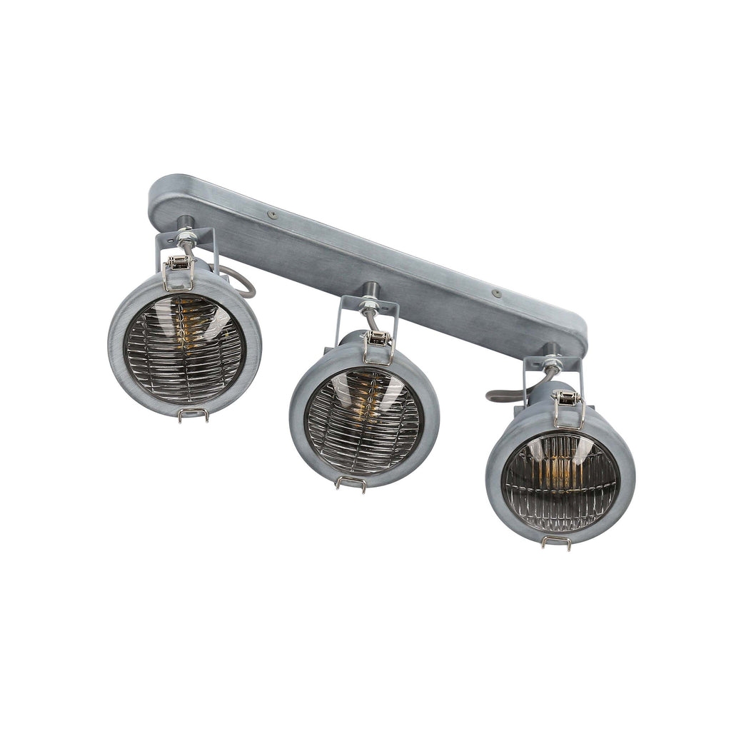 CRODO lampa sufitowa listwa 3x40W E14 szary