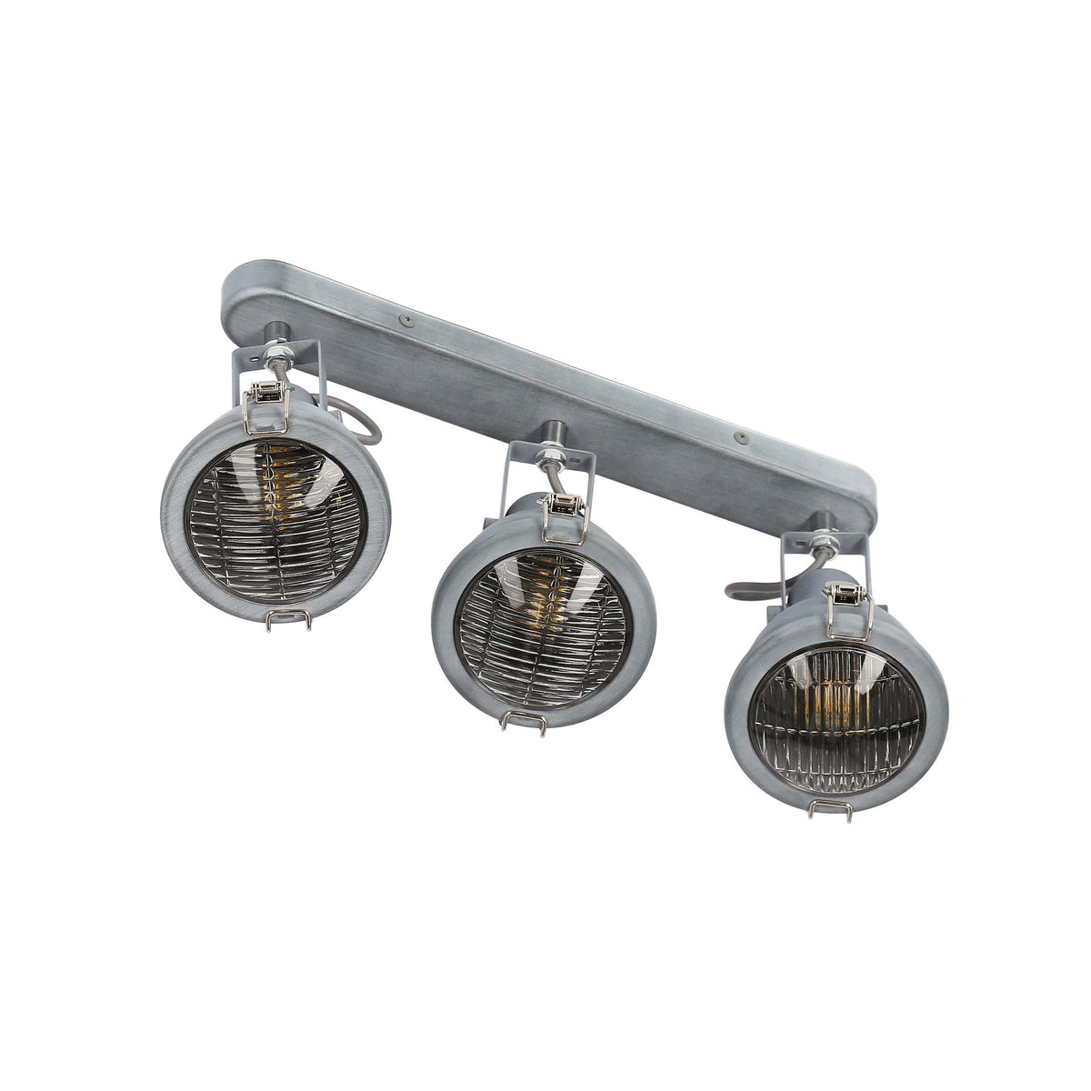 CRODO lampa sufitowa listwa 3x40W E14 szary