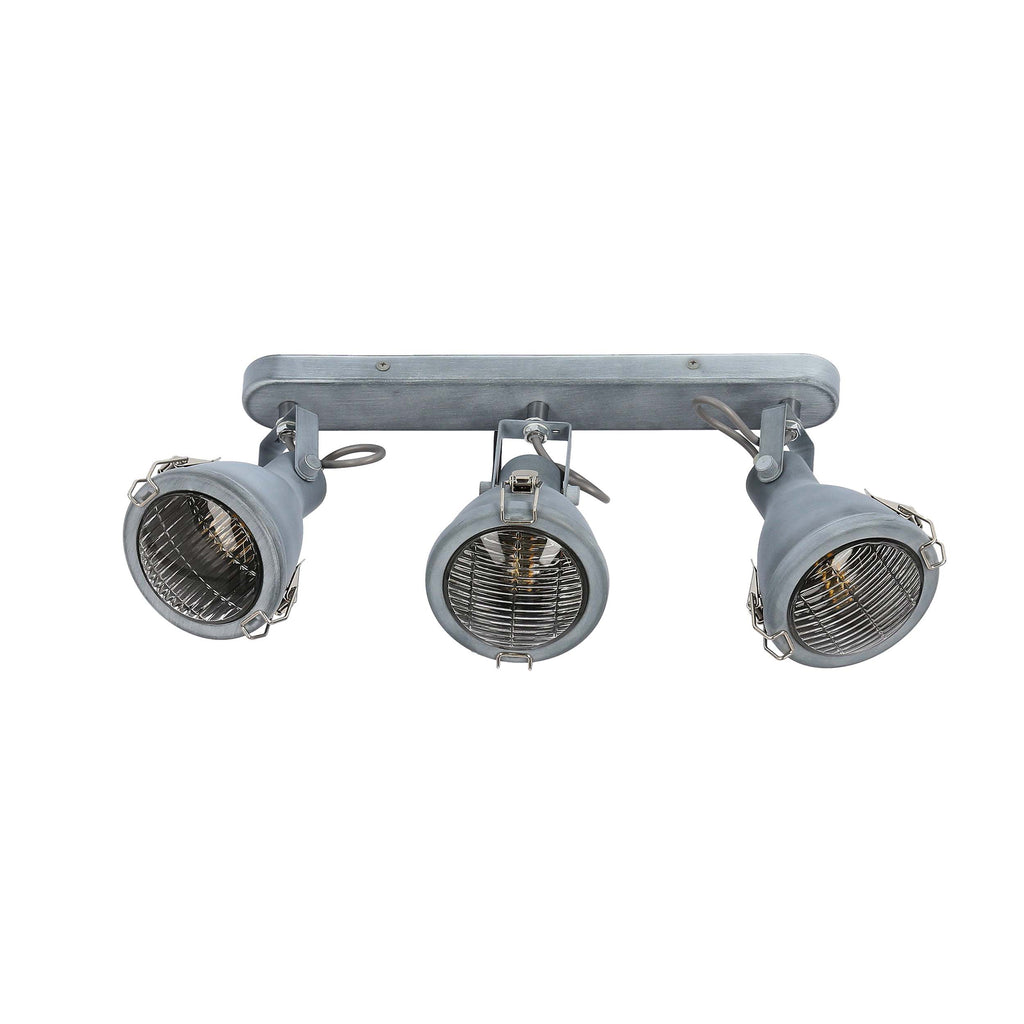 CRODO lampa sufitowa listwa 3x40W E14 szary