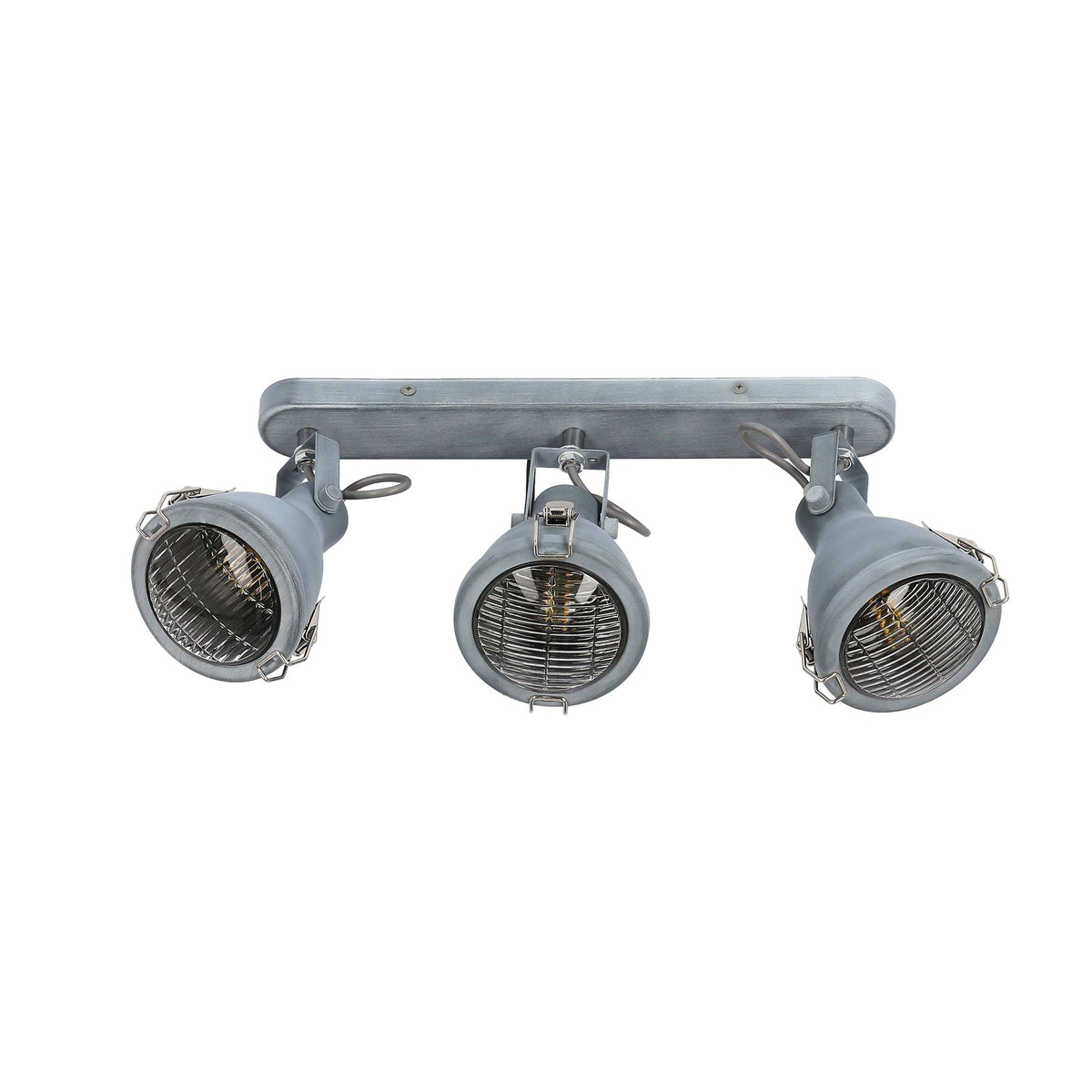 CRODO lampa sufitowa listwa 3x40W E14 szary