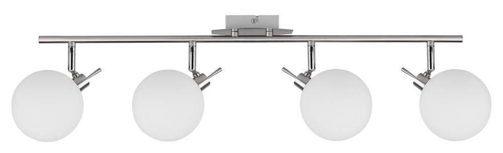 Ghost lampa sufitowa satynowy 4x40W G9 klosz biały